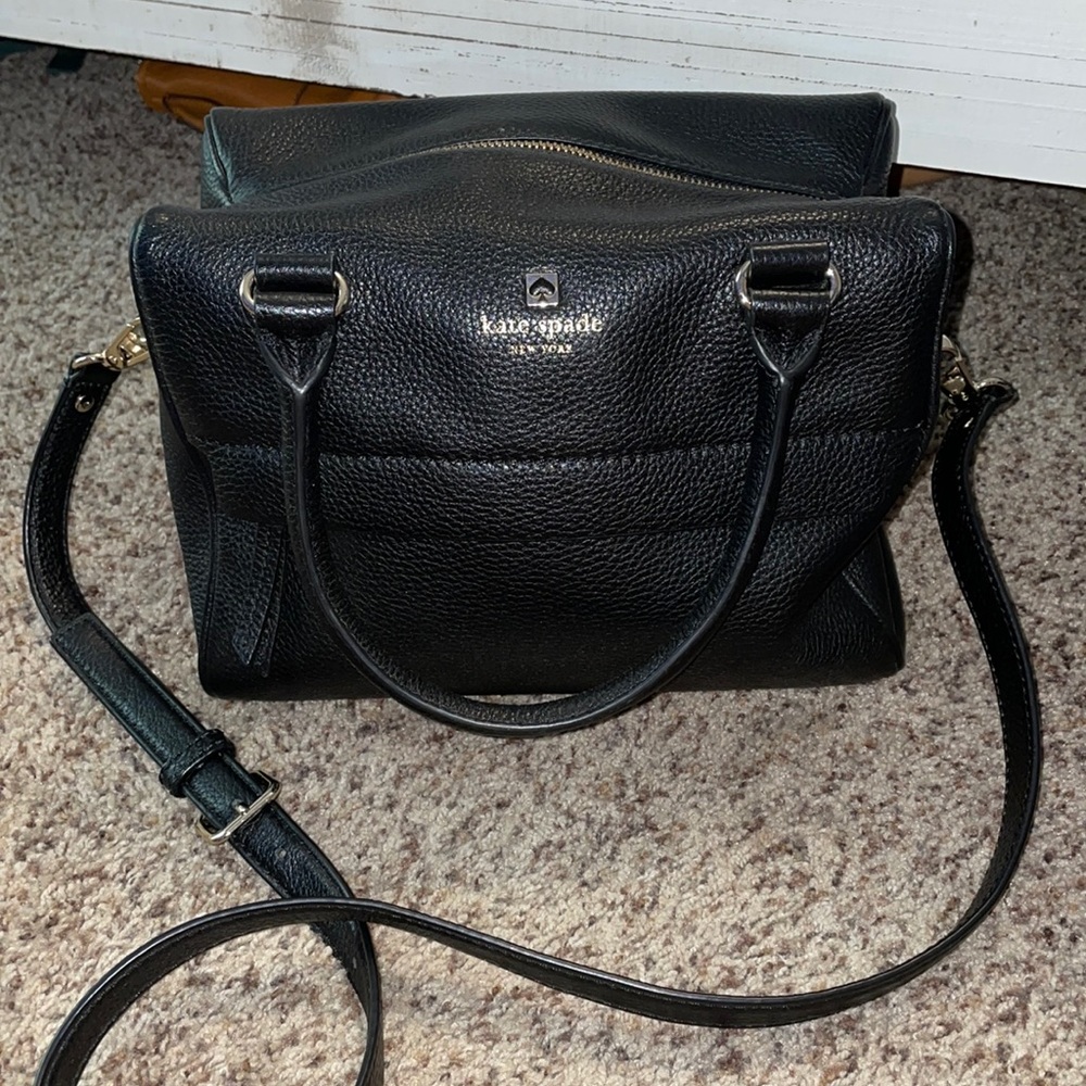 kate spade black bag.